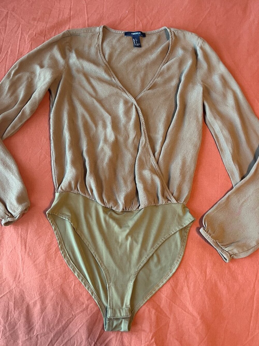 Forever 21 - Mustard Bodysuit - Size S